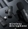 M21 K1 nouveau Microphone Lavalier sans fil micro d'enregistrement Audio vidéo Portable pour IPhone Android jeu en direct caméra de téléphone Portable