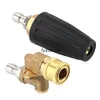 Car Pressure Washer Accessory Turbo Nozzles Sprayer For Quick Connector Rotary Pivoting Coupler Jet