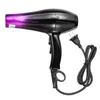 Asciugacapelli da 2800 W 220 V con accessori Nero Viola 3 Regolazione del cambio del vento di temperatura Parrucchiere per strumenti domestici