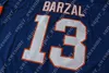 13 Mathew Barzal Jersey 27 Anders Lee 29 Brock Nelson Hockey''nhl Jerseysロイヤルホワイトブランクステッチ