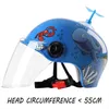 Kaski motocyklowe 2021 Helmet Child Casque Moto Bezpieczeństwo Capacete de Dzieci Casco Double Obiektyw Four Seasons
