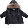 children autumn winter thin down jacket parka boy baby overalls kids coat snowsuit snow toddler girl clothes clothing Set 211203