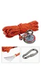 180KG Fishing Magnet Set Grapping Hook 20m(66Feet) Durable Rope N52 Neodymium Metal Treasure Hunting Recovery Salvage Magnetic