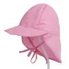 Chapeaux de fête été extérieur maille respirante bébé chapeau de soleil casquettes pour enfants belle casquette d'ombrage 13 couleurs T500886