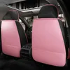 Funda de lino para asiento de coche de cuero PU con costuras a la moda compatible con Volkswagen Jetta Santana Lavida Sagitar cojín para asiento interior de automóvil