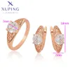 Xuping Summer Sale Fashion Simple Style Kvinnor Smycken Sats med Rose Gold Plated ZBS686 H1022