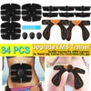 EMS AB Abdominal Muscle Stimulator Hip Trainer Lifting Button Electrostimulation Toner Hem Gym Fitness Equipment Training Gear 25107360