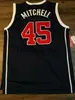 a buon mercato Maglia cucita da basket personalizzata Donovan Mitchell High School Personalizzata Qualsiasi numero di nome Maglia cucita XS-5XL