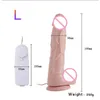 ManNuo Peau Réaliste Gode Vibrant Énorme Pénis Vibrateur Télécommande Femelle Masturbateur Ventouse Adult Sex Toys Pour Femmes 210622