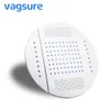 Vagsure 1Pcs 25cm 12V LED Light Rainfall Ceiling Overhead Roof Top Water Saving Shower Head Spout Shower Cabin Room Accessories 200925