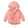 LZH Kids Baby Girls Jacket Autumn Winter Jackets For Boys Warm Children Outerwear Coat Clothes 3 4 5 6 7 Year 220222