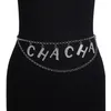 2021 moda feminina strass brilhante pingente cintura corrente diy carta barriga correntes jóias 250w