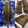 250密度12a 100ストレートヘアブラジル人髪100安い30インチレースWIG6729351