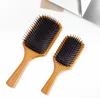 DHL A Top Quality AVEDA Paddle Brush Brosse Club Massage Hairbrush Comb Prevent Trichomadesis Hair SAC Massager5485982