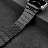 Bracelete de pulso de pulso de grão de fibra de carbono fresco para a Apple Watch Series 7 6 5 4 3 SE PPS Link Band Iwatch 38mm 40mm 42mm 45mm