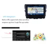 Lecteur radio DVD de voiture Android Unité principale de navigation WIFI 9 pouces pour Ssang Yong Rexton-2018 Prise en charge Carplay OBD2 Mirror Link Commande au volant