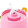 1300MA Elétrico Juicer Cup Mini Portátil USB Recarregável Suco Liquidificador E Mixer 2 folhas de plástico Copos para fazer suco 400 V2