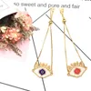 Fairywoo Make a Miyuki Antique Turkish Eye Gold S dla Kobiet Mody Oświadczenie Bling Bransoletki