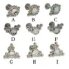 4 sztuk G23 Titanium Piercing Biżuteria Labret Lip Bar Bar Stud Steel Cartilage Opal CZ Klejnot Ucha Tragus Helix Kolczyk Język Pierścienie Kobiety