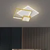 Żyrandole różne kształty żyrandol do sypialni salon salowy oświetlenie Lustwa lampa aluminiowa biała ramka Luminaria de Mesa ściemnialna