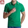 Abbigliamento di marca Polo da uomo Cotone traspirante Manica corta Uomo T-shirt con colletto rovesciato a vita larga Taglie forti XXXL 210707