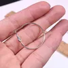 Women Fashion Large Circle Earring Silver Hoop Stylish Alloy Hot Sexy Casual Randomly G220312