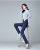 Lguc.H Femmes Jeans Droit Stretch Femme Classique Pantalon De Mode Pantalon Coréen pour Filles Jean Pantalon Femme Bleu 26 34 XS 210809