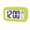 Digital väckarklocka LED elektronisk digital skärm skrivbordsklockor för hem kontorsbordsbyggnad snooze mute data kalender zzf13589