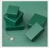 Malachite Green Box Boxes For Bracelet Necklace Pendant Ring Loves Bangles Keychains Package high-grade Jewelry Accessories packaging