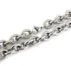 8"-40" Huge Heavy Jewelry Men's 316L Stainless Steel Silver Color Big O Link Chain Necklace High Quality 14mm Not Fades