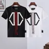Plein Bear T -shirt Mens Designer Tshirts Rhinestone Skull Men Classical Hip Hip Hop Streetwear Tshirt Casual Top Tees PB 16302