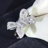 Новое поступление галстука галстука лестница алмазные кольца красивые роскошные моделирования мода ювелирные изделия темперамент женское обручальное кольцо для женщин x0715