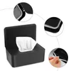 Tissue Boxes & Napkins Dry Wet Paper Protective Cover Dust-free Fabric Storage Box Dispenser Holder With Lid For Home