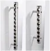 20pcs New Stainless Steel Bar Tool Wine Rack Shelf Wall Mounted Holder 8 Hole Bottles 12 Bottle Free DHL FEDEX Ship