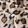 Filtar klassisk leopard print filt 100% polyester vinterplåt sängkläder soffa mjuk sovm