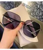 2021 Sunglasses Women's Fashionable Korean-Style UV-Proof round Face Large Slimming