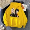 Anime Sweats à capuche Draco Malfoy est mon petit ami Kawaii Couple Kawaii Vêtements Esthétique Femmes Sweat-shirts surdimensionnés Dropshipping Wram Y0820