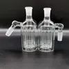 Glass Bong Hookahs Ash Catcher 8 Arm Tree Perc 3 Color 14mm 18mm Male To Female 45degrees 90degrees Ashcatcher Water Pipe Bubbler For Bongs Hookah Dab Rig