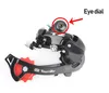 Bike Derailleurs Mountain TZ-50 Bakuppringning Ögon Cykel Derailleur Ridning Tillbehör Regulator Krok bak.