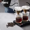 Hero Coffee Electronic Scales Pour Drip s With Timer 2kg/0.1g LED Smart Kitchen 210728