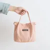 Summer Women Shoulder Bags Multi-compartment Storage Bag Portable Travel Messenger Bag Canvas Storage Food Shopping Handbag