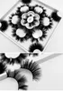 25mm 가짜 밍크 헤어 가짜 속눈썹 손으로 만든 14 쌍 / 로트 자연 긴 눈 속눈썹 확장 4 에디션 DF050
