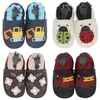 Carozoo Baby Shoes Slippers Soft Cow Leather Bebe born Booties Boys Girls First-Walkers Sneakers 211022