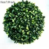 Grote Outdoor Decoratie Planten Plastic Grasbal Groene Kunstmatige Plant Bal Topiary Tree Boxwood Wedding Party