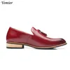 Luxury Pointed Toe Leather Shoes Business Men Dress Casual Soft Formal Shoes Breathable Wedding Loafers Big Size