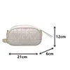 Crossbody Bag Women Casual Quilted Pattern Shoulder for Luxury Small Pu Leather Sewing Thread Handbags Ladies Chain Messenger Bags