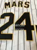 Men Women kids Bruno Mars #24K Hooligans Baseball Jersey Stitched White Professional Custom Jerseys XS-5XL 6XL