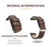 Banda Naviforce Genuine Leather Strap 23mm À Prova D 'Água Bandas com Buckle Substituição Cinto Assistir Acessórios Brown