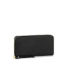 전체 럭셔리 디자이너 교묘 한 스타일의 Zippy Wallet in 3 Colors 여성 소형 Bicolor Genuine Leather Goods M80481222L