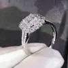 Jewelry White Women Gorgeous Jewel 6-10Beautiful Rings Wedding Ring Rings G1125
